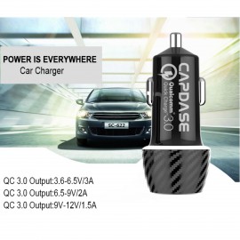 Capdase 2-port Car Charger Rover Duo 2P36 (Black)