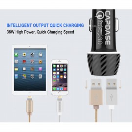 Capdase 2-port Car Charger Rover Duo 2P36 (Black)