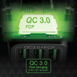 Capdase 3-port QC 3.0 Car Charger Rapider 3Q54
