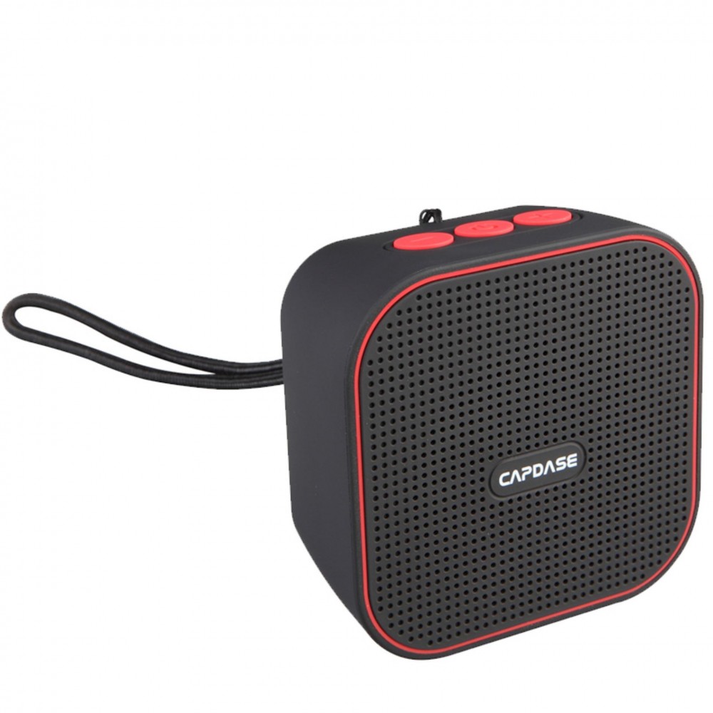 lidenskabelig vinden er stærk Par Capdase Beat Block Portable BT Speaker TWS Ready (Black)