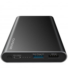 Capdase Hyper10 II QC3.0 + TYPE C PD Power Bank with QC 3.0 Quick Charger (Black)