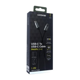 Capdase Metallic USB-C to USB-C (1.2M)