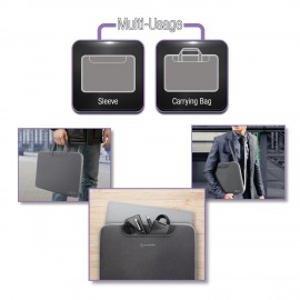 Capdase ProKeeper for Notebooks 12 and Apple Macbook 12 Carria (Grey)