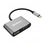 Capdase USB-C To VGA / HDMI Port Adapter 4K3H