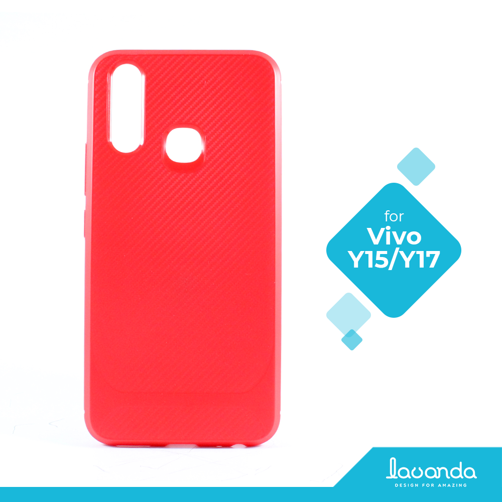 Lavanda Carbon Case for Vivo Y12/Y15/Y17