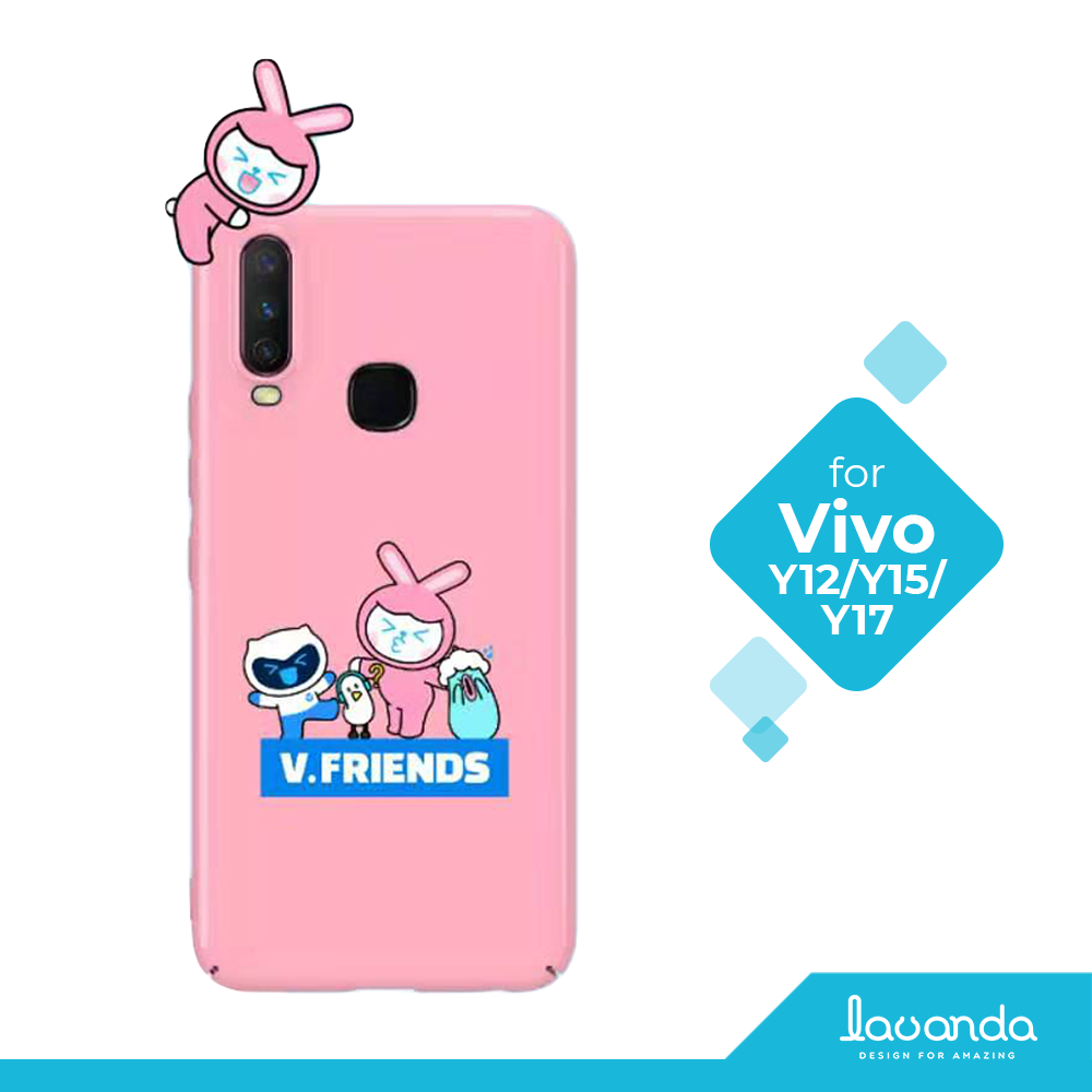 Lavanda V. Friends PC Case for Vivo Y12/Y15/Y17