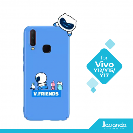 Lavanda V. Friends PC Case for Vivo Y12/Y15/Y17