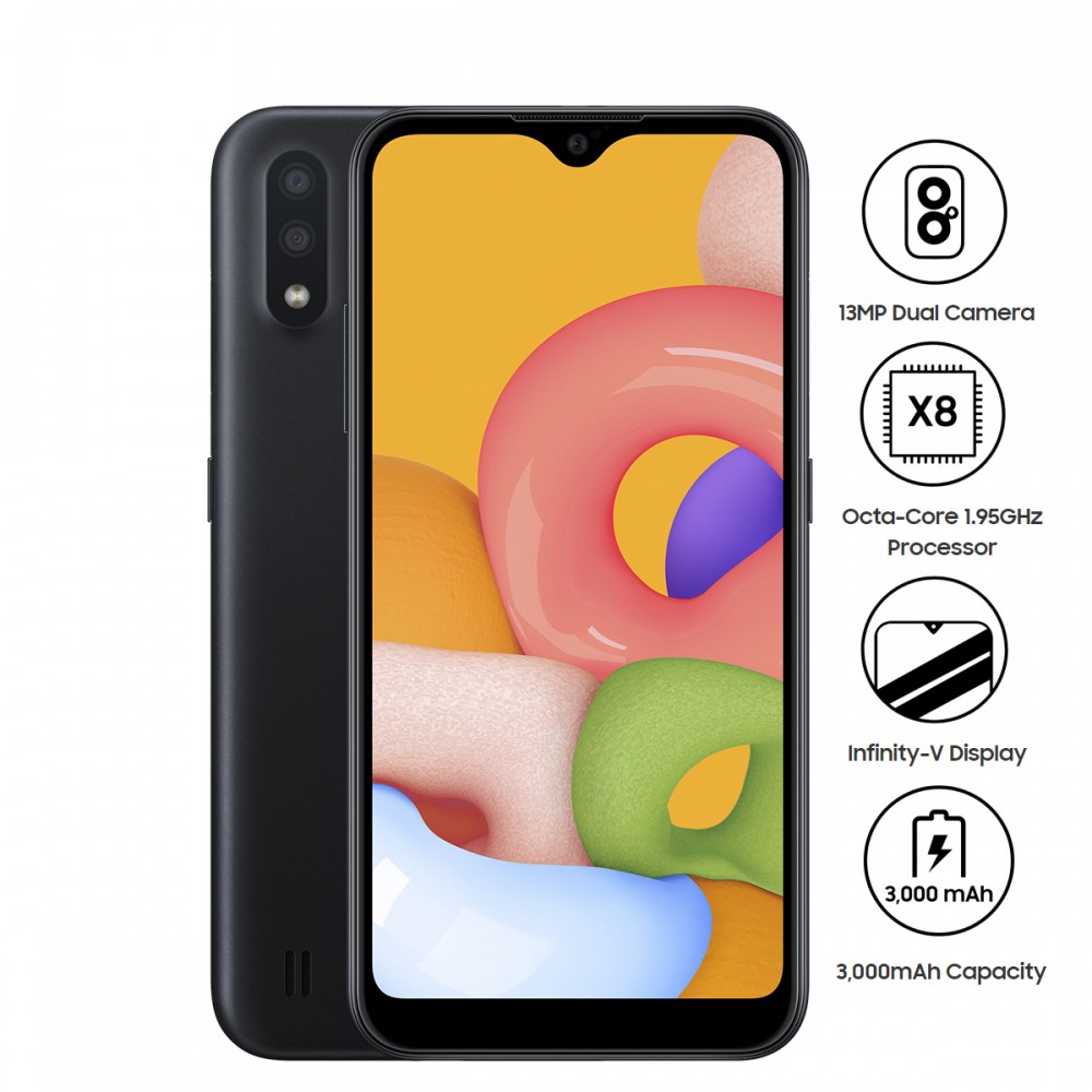Samsung Galaxy A01 A015 - 2GB RAM - 16GB ROM Samsung Galaxy A01 A015 - 2GB RAM - 16GB ROM