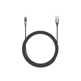 Capdase Capdase Cable Rotary Cable USB-C to USB A CA-3A_2M - Space Grey/Black (4894478023236)