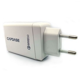 Capdase Capdase Charger - Ranger 3P30B_EU with USB A to Micro USB and USB A to Type C Cables -- white  (4894478018591)