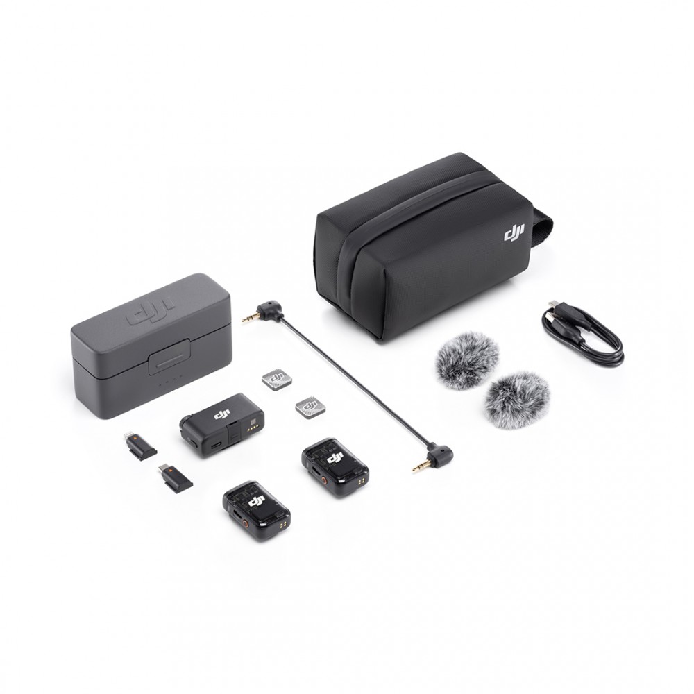 DJI Mic 2 (2TX+1RX+Charging Case)