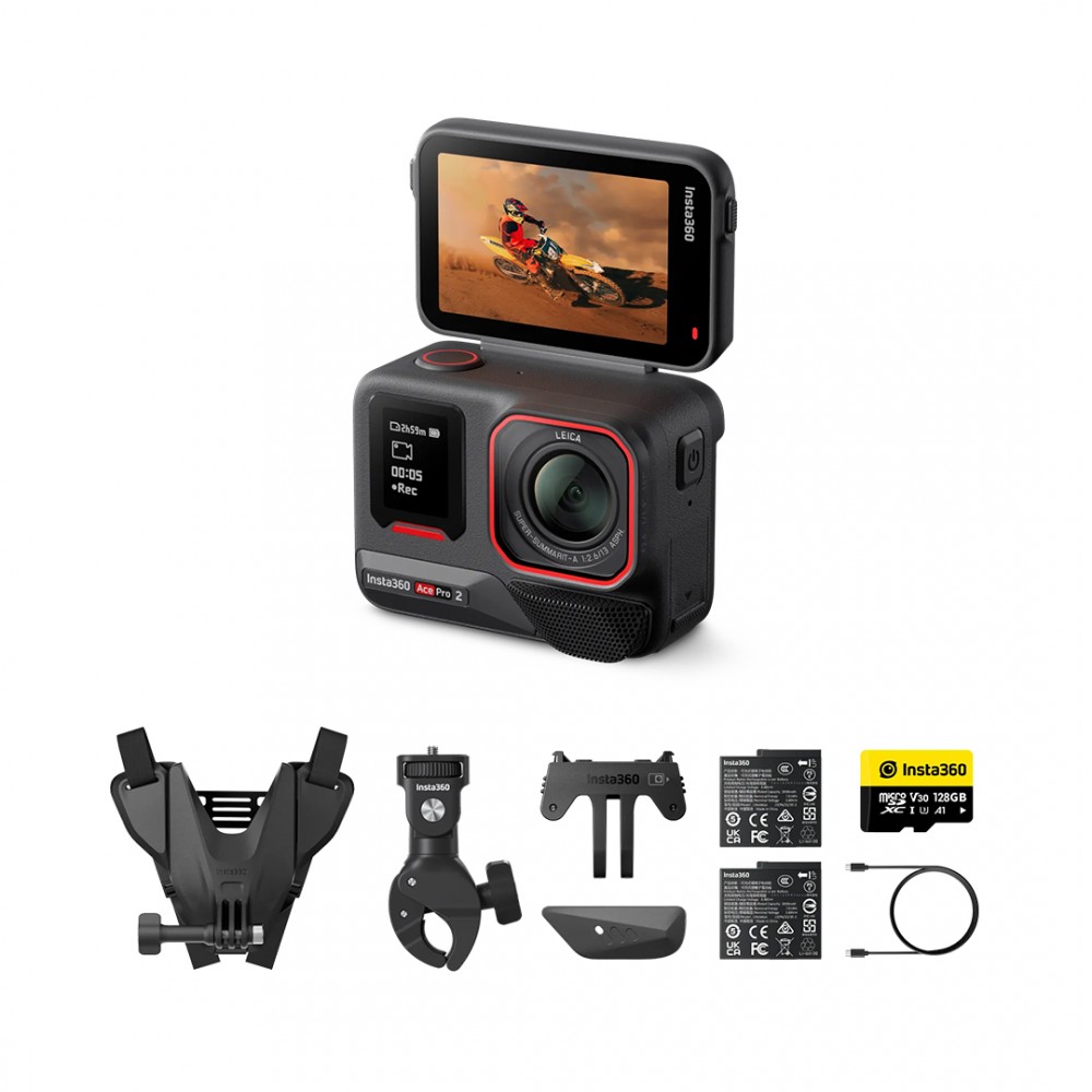 Insta360 Ace Pro 2 Motorcycle Bundle