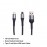 Realme Realme Acc - Techlife 2in1 Cable TLC001 (RTi64304243) - Black