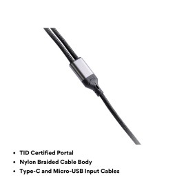 Realme Realme Acc - Techlife 2in1 Cable TLC001 (RTi64304243) - Black