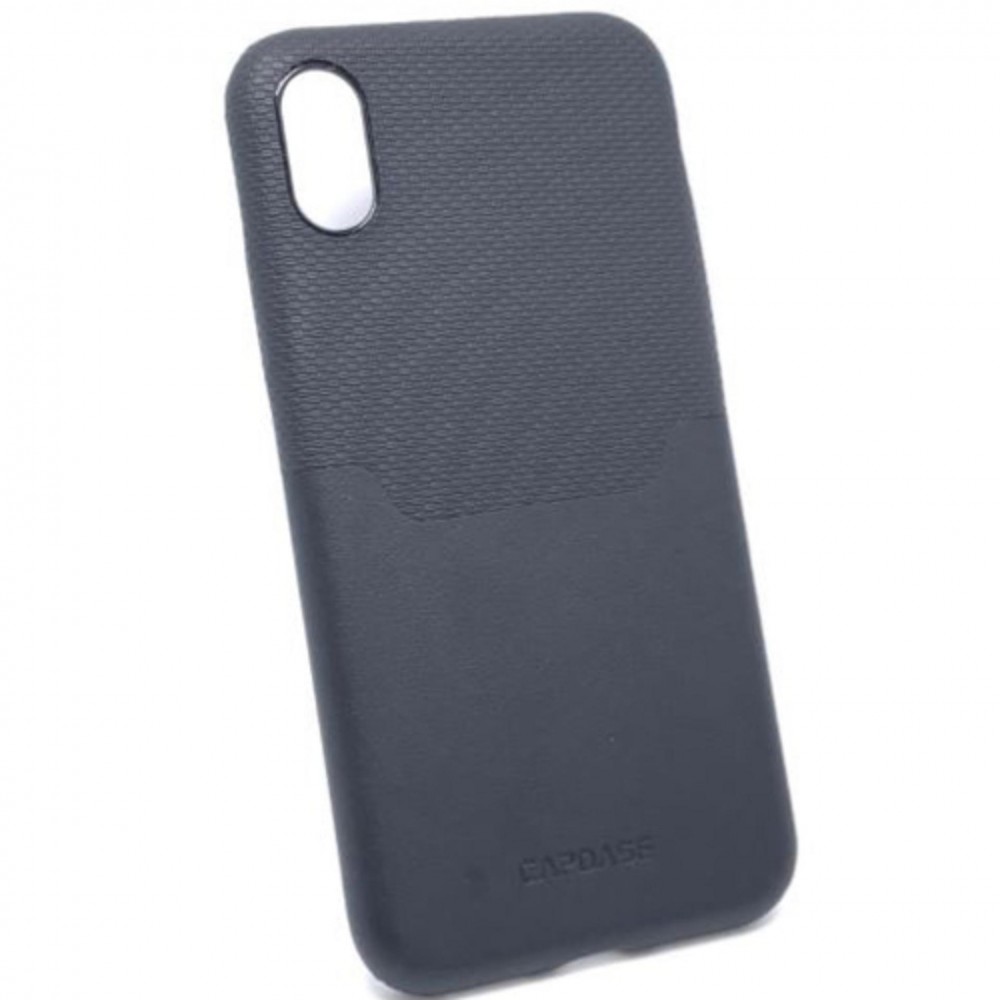 Capdase Luxe Jacket Blackstyle H003 Case for IPHONE X (Black)