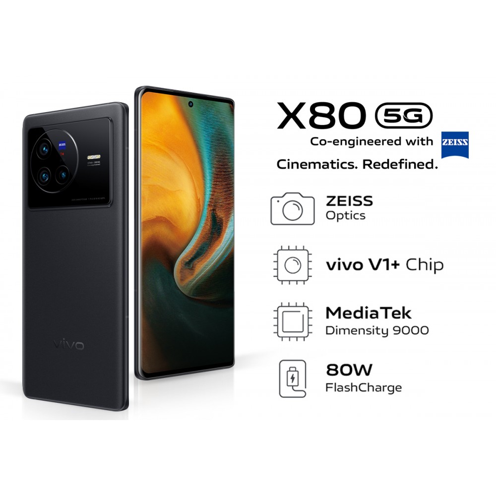 Vivo X80 5G 12GB+256GB
